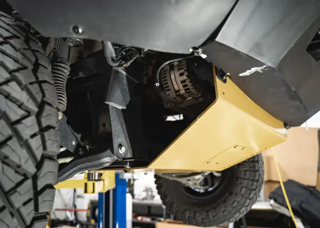 Mercedes Sprinter Engine Skid Plate - ROAMBUILT
