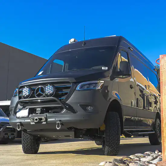 Ferrata Front Light Mount For 2019+ Sprinter by Agile Offroad