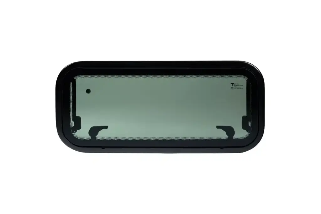 Glass Acrylic Dual Pane Camper Window 27.56"x11.81" 
