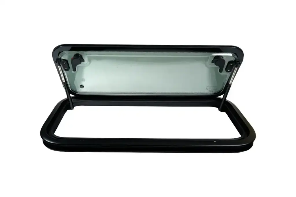 Glass Acrylic Dual Pane Camper Window 27.56"x11.81" 