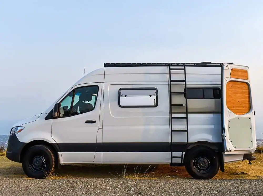 Sprinter Van Side Ladder | Wheel Wrap 