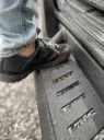 APEX - Rock Sliders / Side Steps - 170 - Drop Down with Shorter Driver Side - Steel