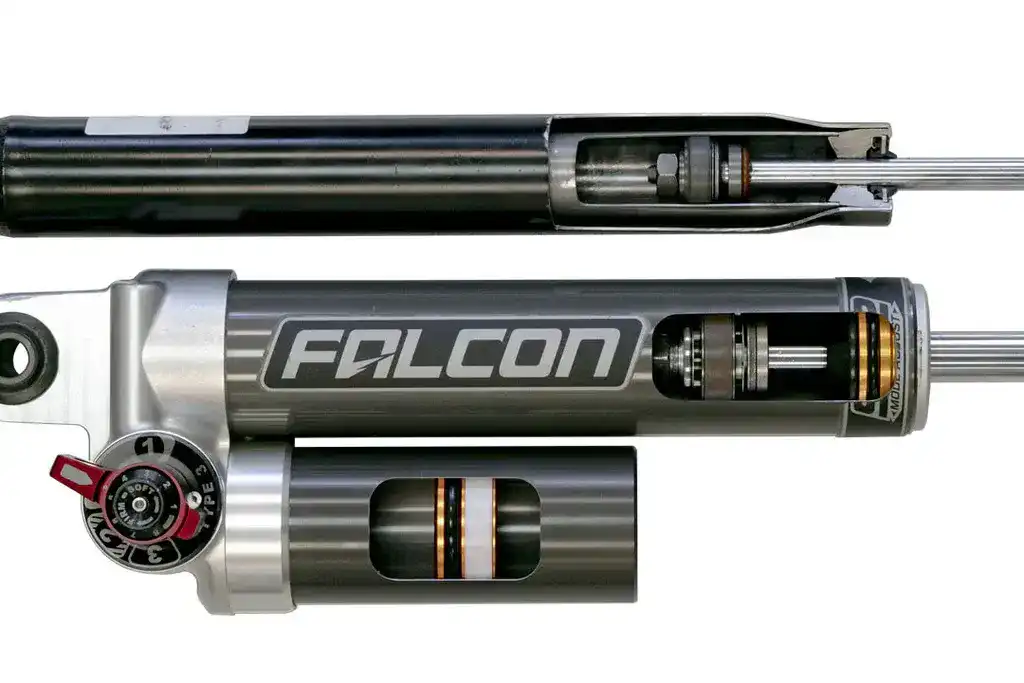 STAGE 6.3 DUALLY 2" LIFT SYSTEM - SPRINTER 3500 4X4, 2015-2018 - 2 INCH LIFT - FALCON 3.3 - (LIGHT/MID - MID/HEAVY TUNE) - OPTI-RATE - Van Compass 
