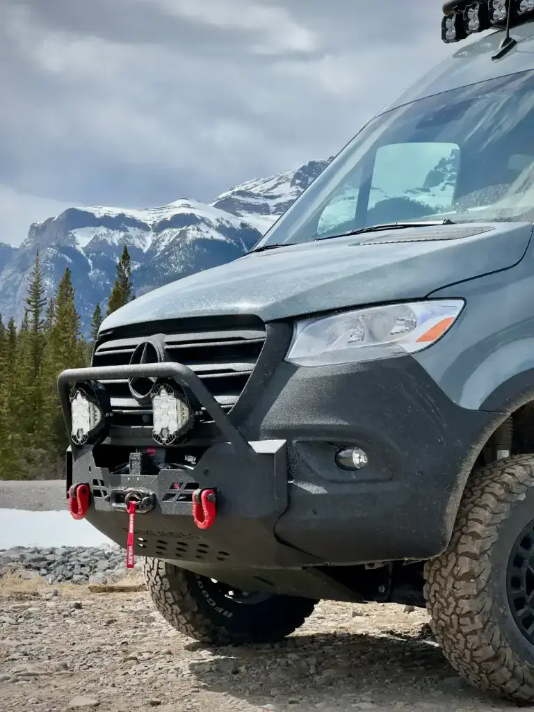 G.O.A.T - Front Bumper - For Winch (No, Add Radar Box (2018-2024, No).webp