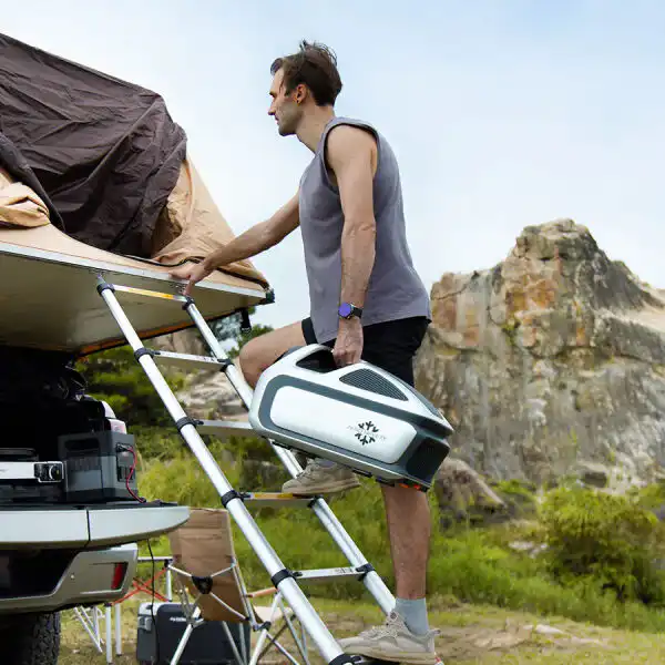 Mark 3 - battery NOT included ZERO BREEZE PORTABLE AC 
