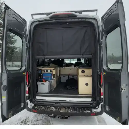 Rear Door Mosquito Net (Medium Roof) Transit