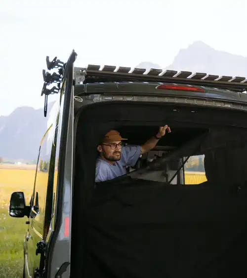 Rear Door Mosquito Net (Medium Roof) Transit