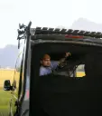 Rear Door Mosquito Net (Medium Roof) Transit