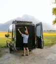 Rear Door Mosquito Net (High Roof) Transit