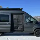 Side door insulated partition for Transit (Medium/High roof)