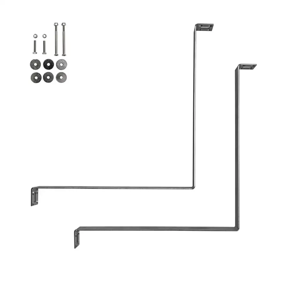 Kit de fixation en aluminium (pour réservoir d'eau de 29 gallons à installer dans le passage de roue)