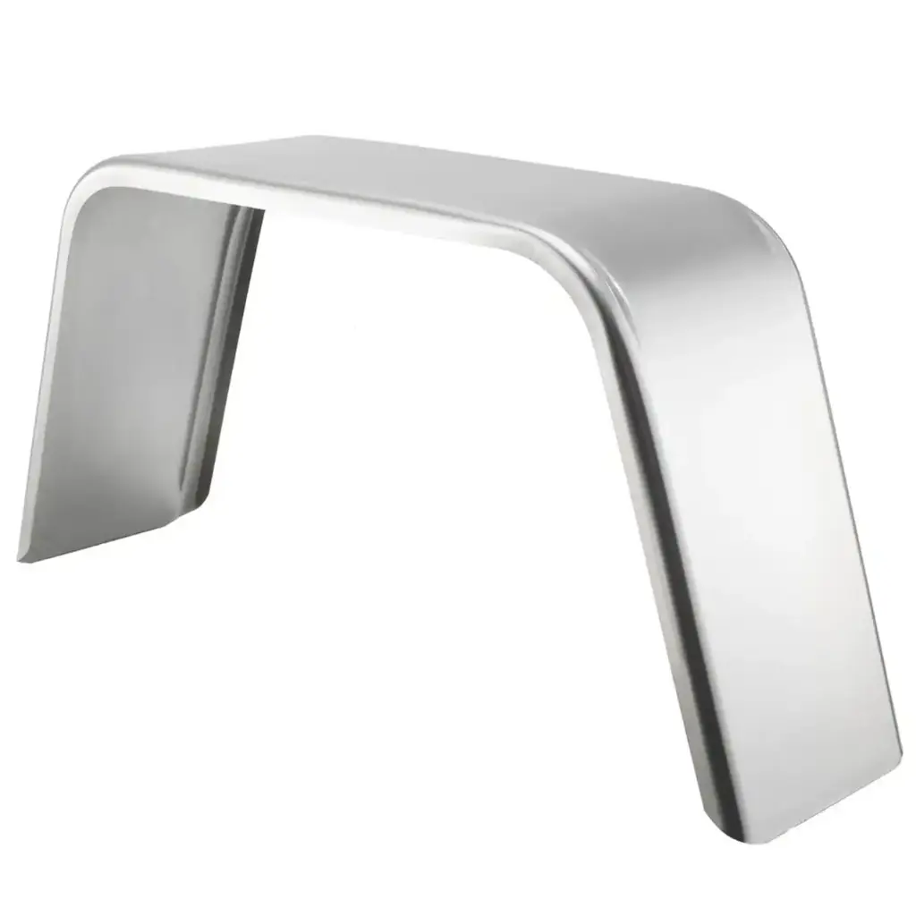 Aluminum Smooth Flat Top Trailer Fender 10" X 34" X 17"
