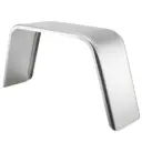 Trailer Fender | Aluminum Smooth | Flat Top | 10" x 36" x 18"