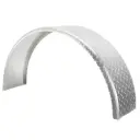 Aluminum Diamond Plate Round Top Trailer Fender 8" X 34" X 17"