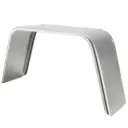 ToughGrade Steel Smooth Flat Top Trailer Fender 10" X 36" X 18"