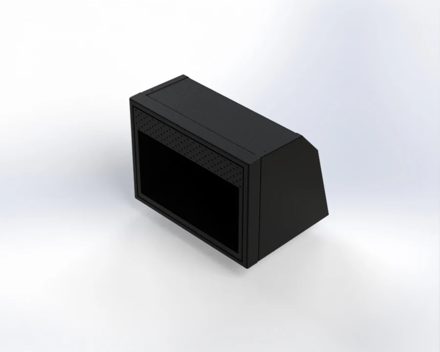 Armoire pour micro-ondes 20 pouces - Revêtement en poudre d'aluminium