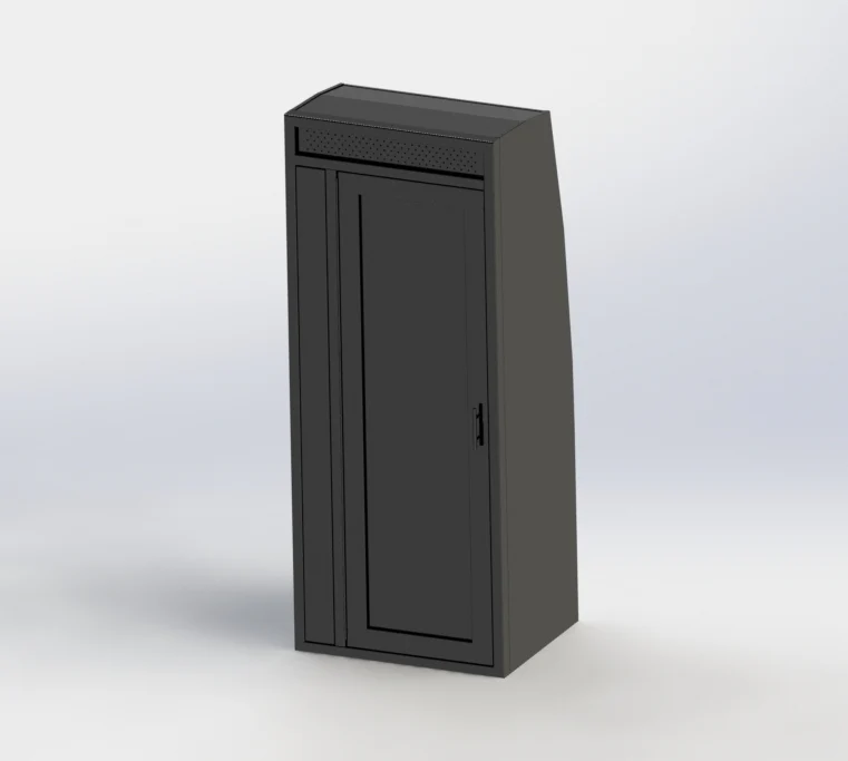 Douche de 30 pouces - Aluminium thermolaqué