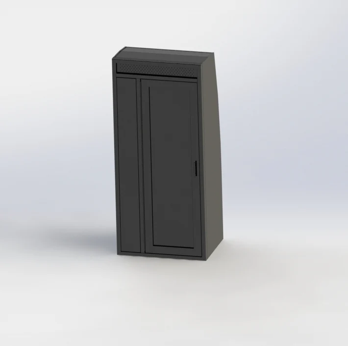 Douche de 33 pouces - Aluminium thermolaqué