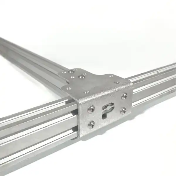 Small T-joint assembly for DIY roof support - PHLÖ SYSTEM