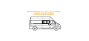 Premium Double fenêtre coulissante - Côté passager avant - RAM PROMASTER - (RR301-DS)