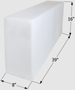 Fresh Water Tank WT2460 - 20 Gal.