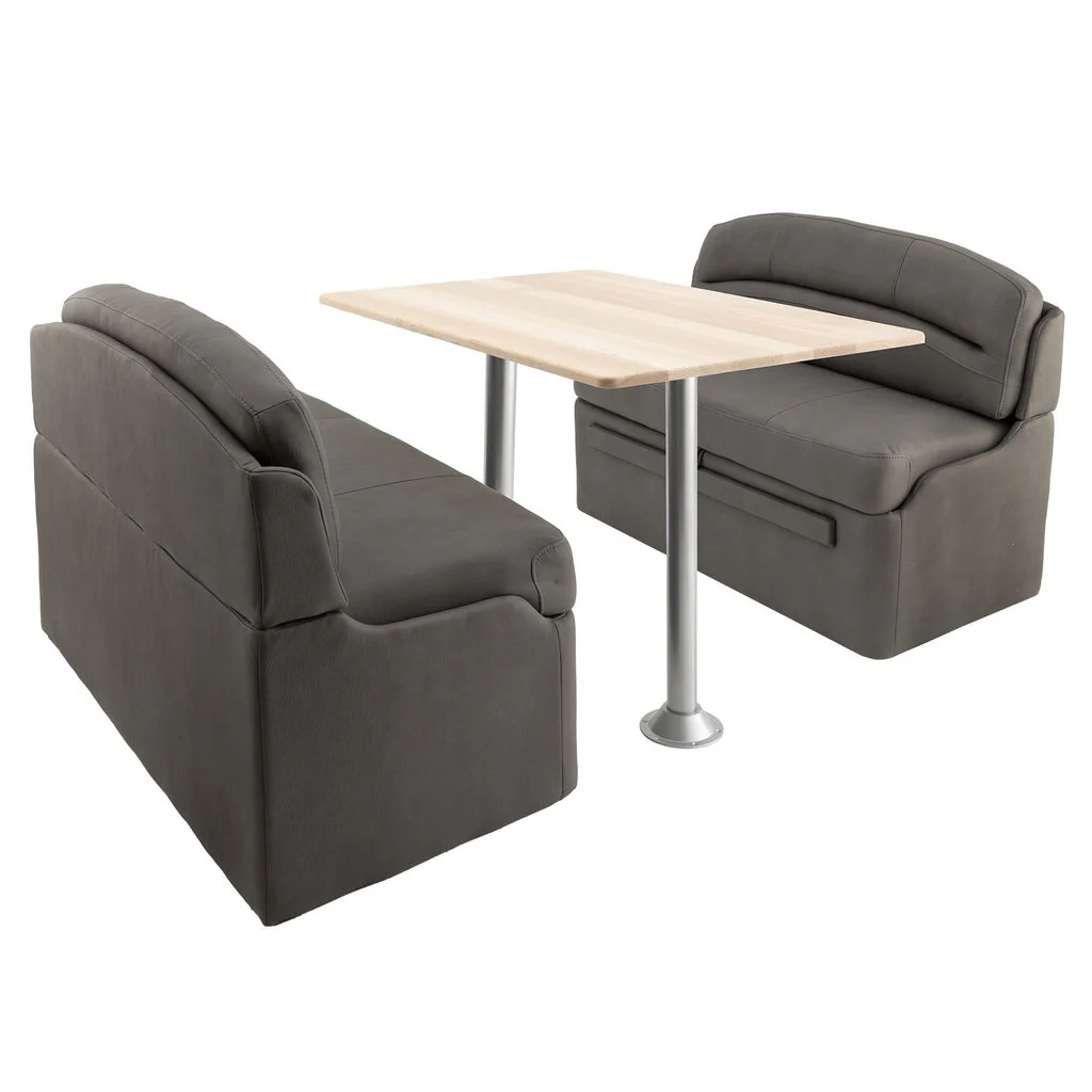 RV Dinette Booth with Table | 40" Slate 