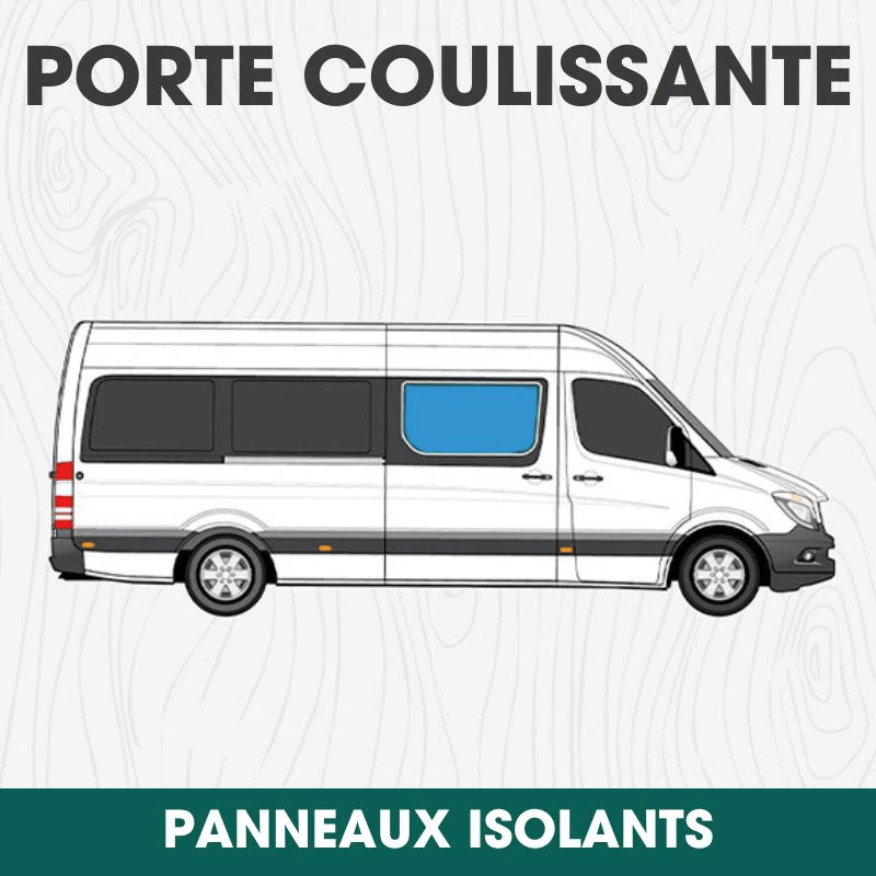 Panneau isolant pour porte coulissante Mercedes Sprinter