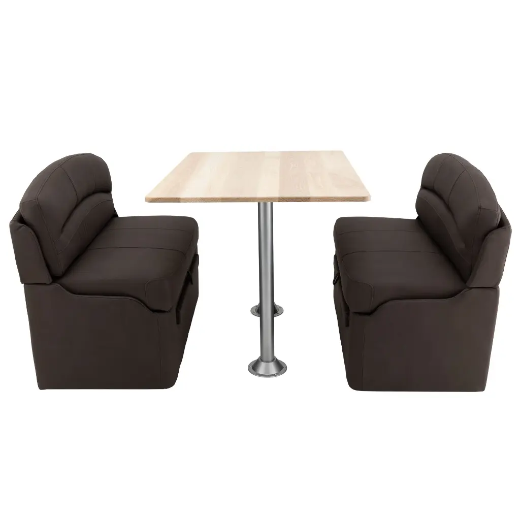 RV Dinette Booth with Table | 44" Chocolate