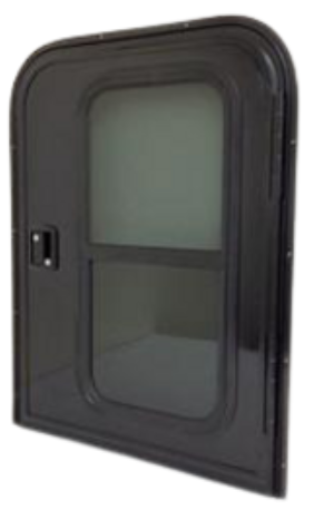 26″ Wide x 42″ Tall Passenger Side Teardrop RV Door FC24 