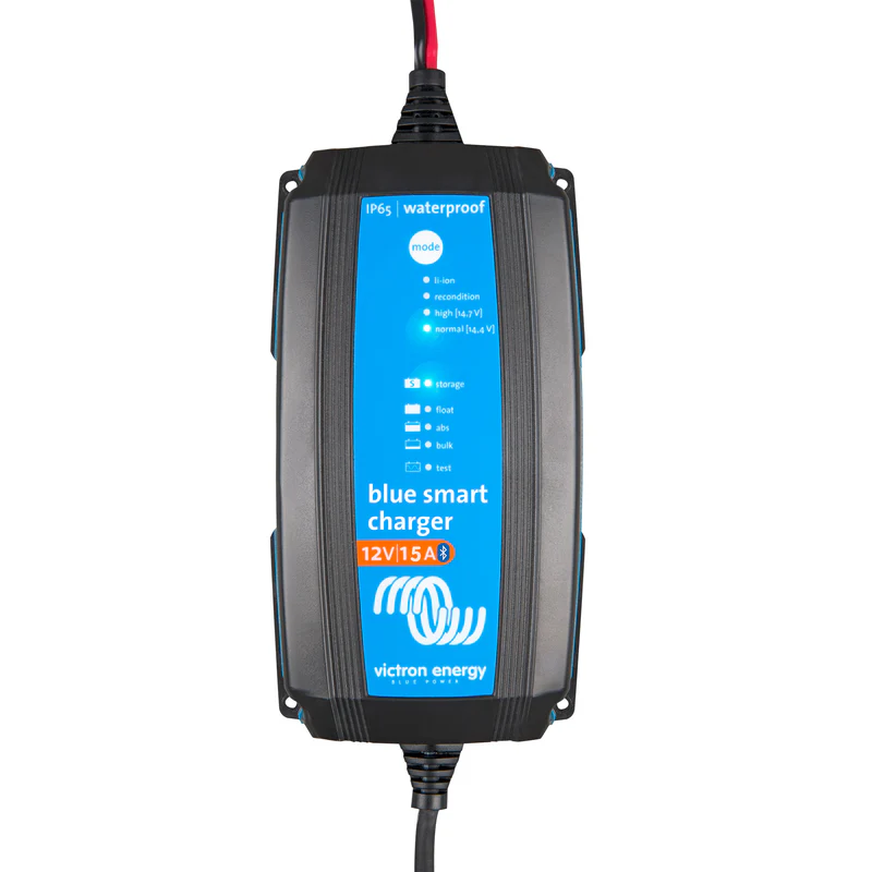 Victron Energy Blue Smart IP65 Charger 12V/15 120V NEMA 1-15P
