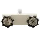 RV Shower & Bathtub Diverter Valve | Smoke Handles