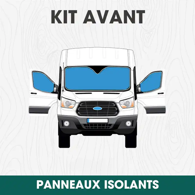 Ensemble de panneaux isolants pour cabine avant Ford Transit