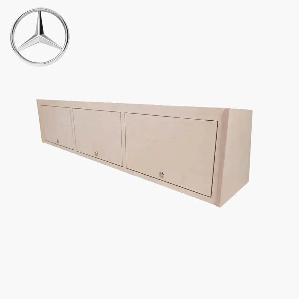 Kit de rangement suspendu à trois compartiments pour Sprinter - 66"