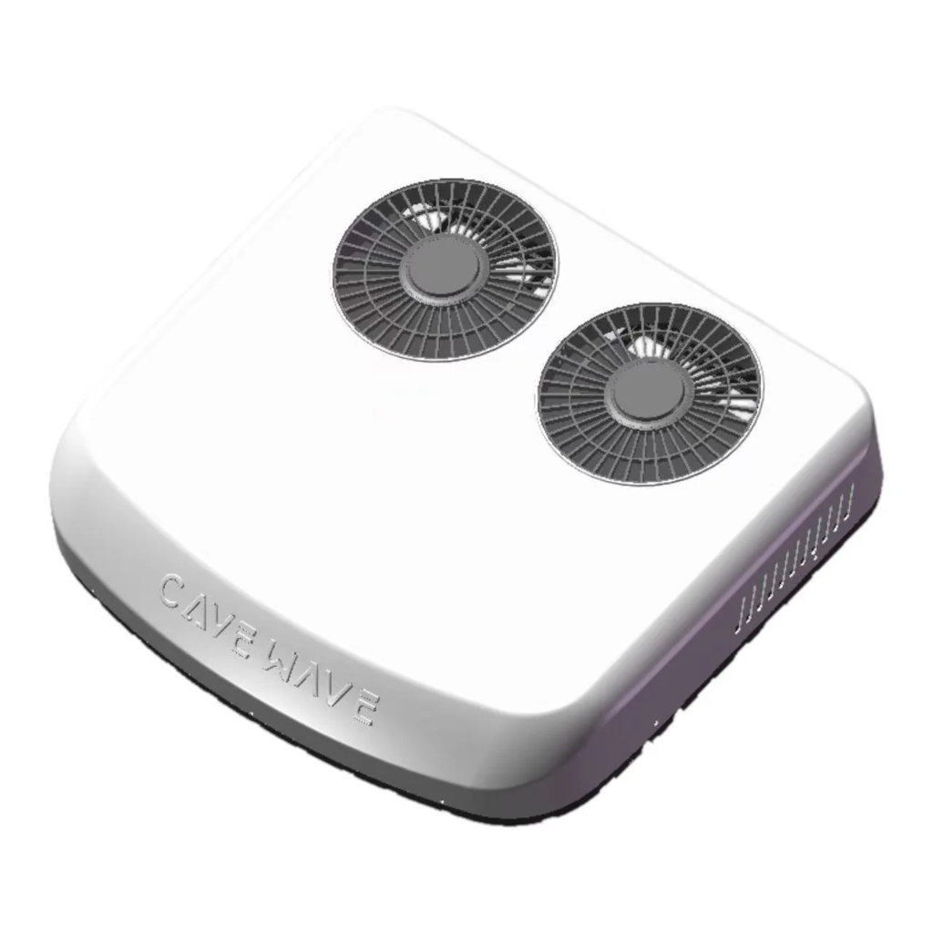 CAVE WAVE CH ULTRA QUIET SERIES 12V/48V ROOFTOP AIR CONDITIONER WITH HEAT PUMP
