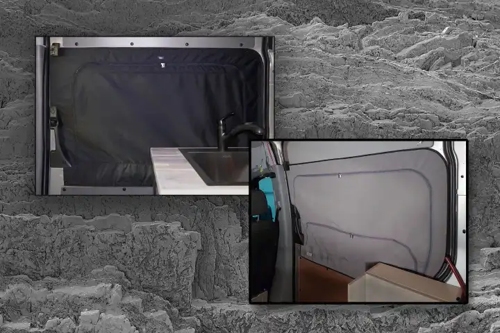 Sliding Door Window Cover | Mercedes Sprinter 2007+