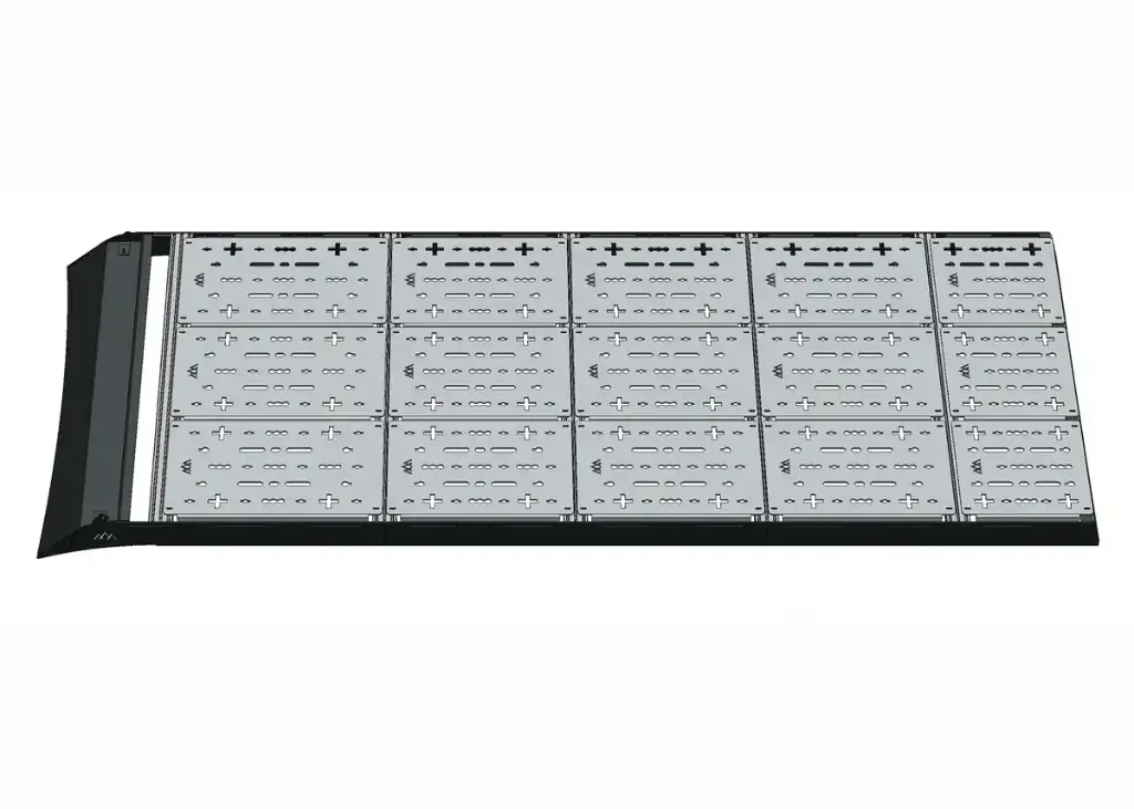Panneaux d'accessoires pour barres de toit « Flatpack » - ROAMBUILT