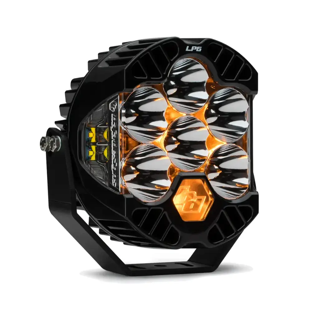 LP6 PRO LED AUXILIARY LIGHT POD - Clear or Amber - BAJA DESIGNS