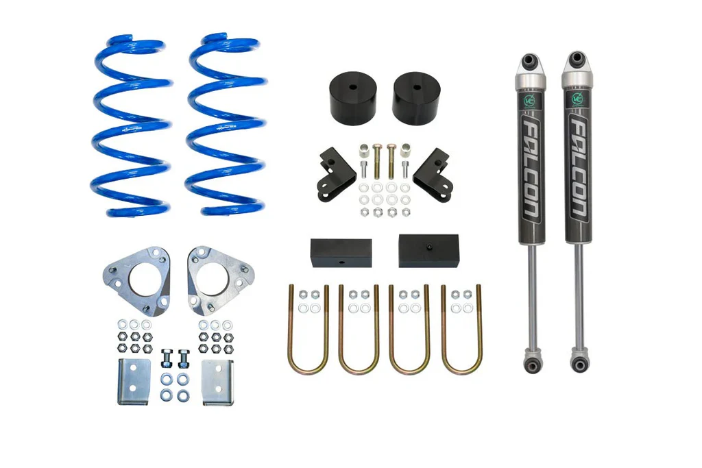 STAGE 1 TOPO 2 INCH LIFT KIT - FORD TRANSIT AWD 2020+ (MID TUNE & HEAVY TUNE) - Van Compass 