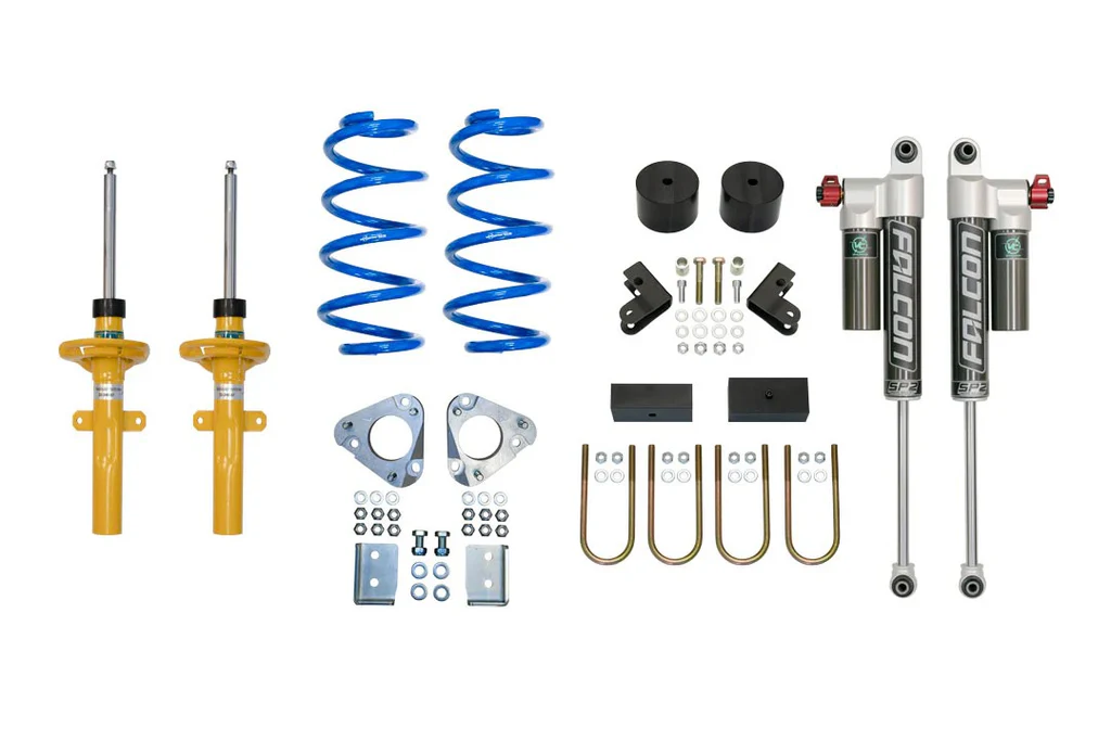 STAGE 2 TOPO 2 INCH LIFT KIT - FORD TRANSIT 2018+ - (LIGHT/MID TUNE & MID/HEAVY TUNE) - Van Compass