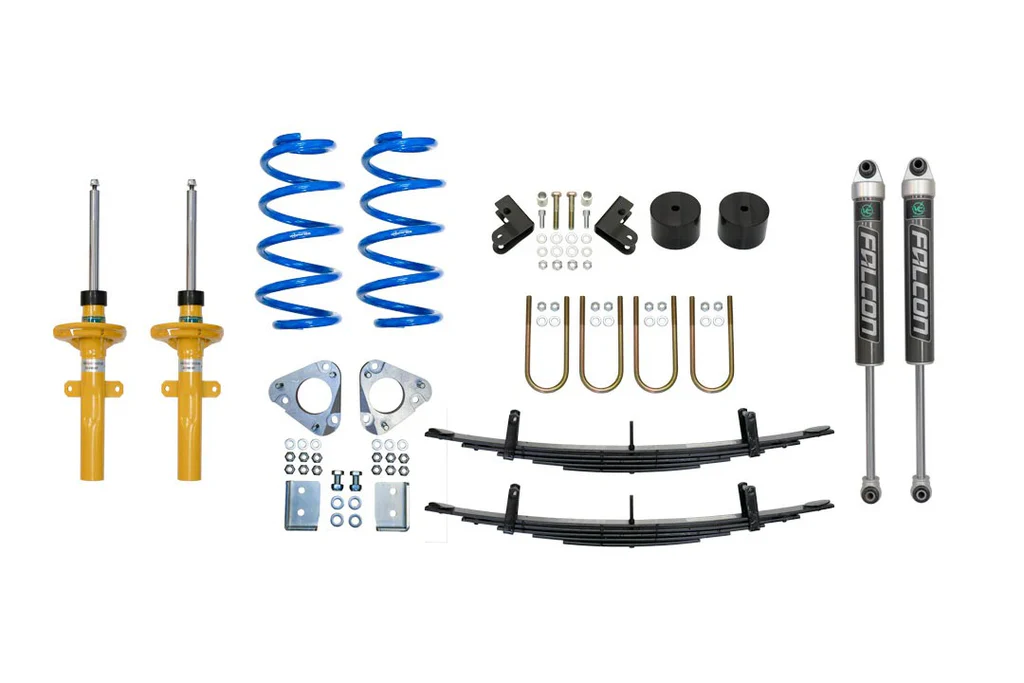 STAGE 3 TOPO 2 INCH LIFT KIT - FORD TRANSIT 2018+ - (MID TUNE & HEAVY TUNE) - Van Compass 