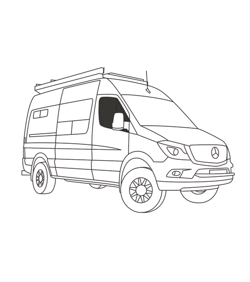 Front doors Sprinter 2019+