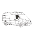 Front Door Insulated Window Covers – Promaster 2014+