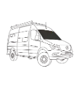 Couvre-fenêtre Pare-brise Sprinter 2007-2018