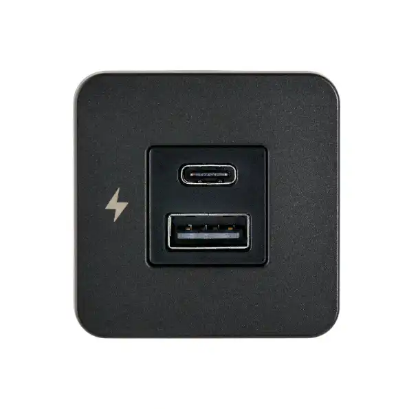 Prise intérieure TILE USB-A et USB-C – montage encastré