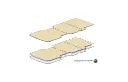 Kit de plancher pour fourgon - CNC - Emboîtement « casse-tête »
