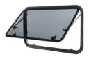 Glass & Acrylic Dual Pane Camper Window 35.43" x 17.71" 