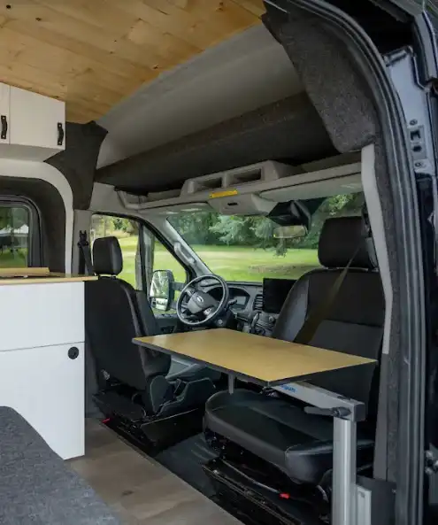 Support de montant B pour système de table Lagun – Ford Transit
