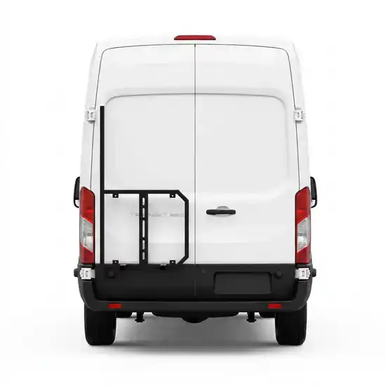 Spare tire support - Left door - Transit