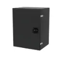 Coffre de rangement vertical en aluminium