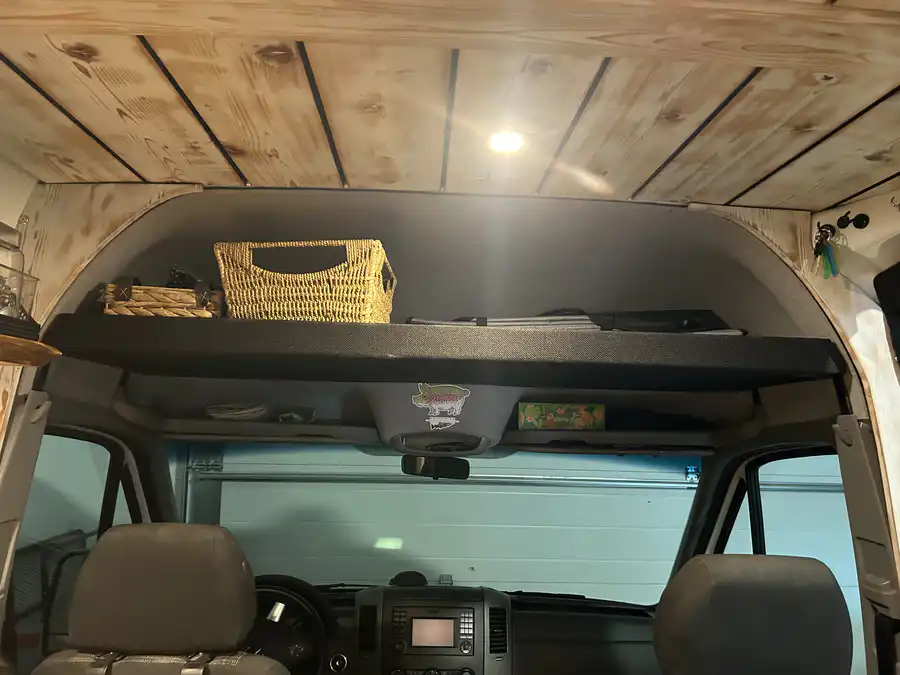 Headliner Shelf Kit for Mercedes Sprinter Vans